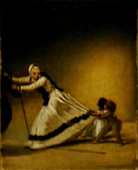 Francisco de Goya Scene from the palace of the Duchess of Alba